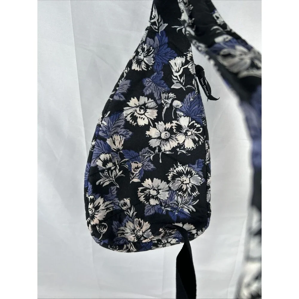 Vera Bradley Essential Compact Sling Backpack Frosted Floral Blue Crossbody